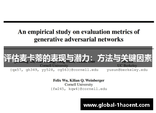 评估麦卡蒂的表现与潜力：方法与关键因素